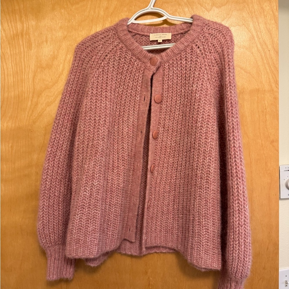 Sezane Emile Sweater- Mottled Pink